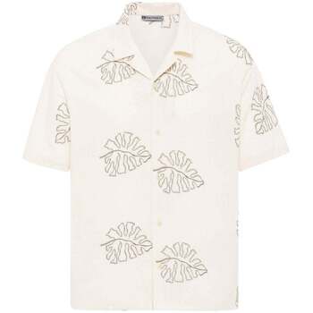 Dandalo  Hemdbluse Damian Oversize Embroidery Lapel Collar Short Sleeve Shi günstig online kaufen