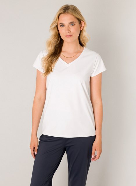 Base Level T-Shirt Tilly mit V-Ausschnitt günstig online kaufen