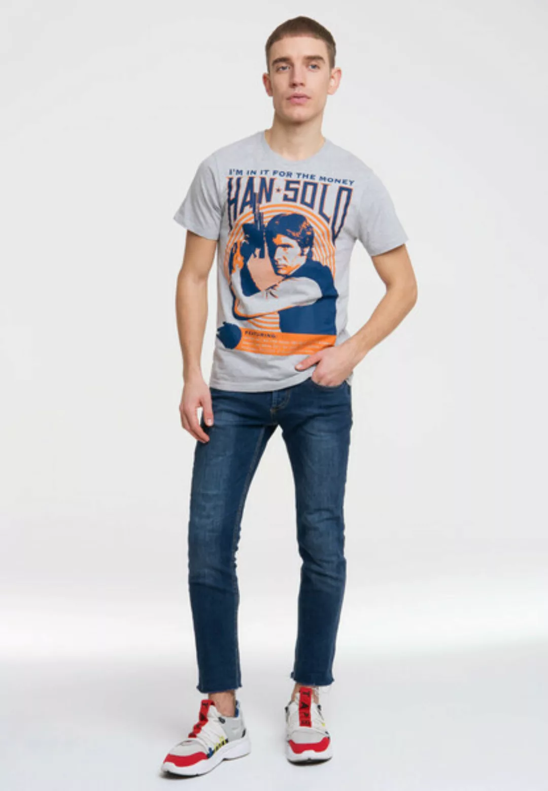 Logoshirt - Star Wars - Han Solo - T-shirt - 100% Organic Cotton günstig online kaufen