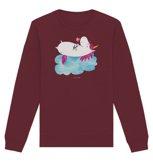 Mr. & Mrs. Panda Longpullover Größe L Einhorn Verliebt - Burgundy - Geschen günstig online kaufen