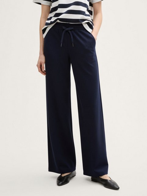 TOM TAILOR Stoffhose Loose Fit Wide Leg Hose günstig online kaufen