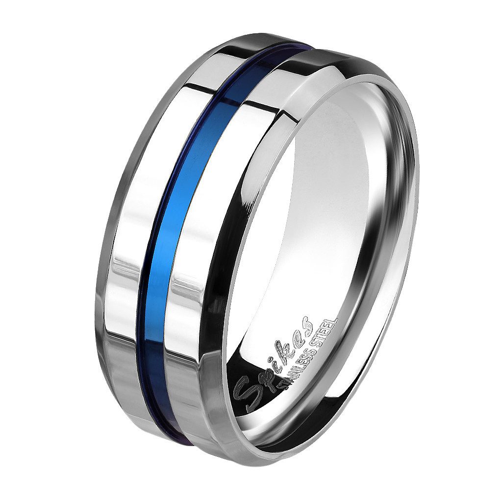 Taffstyle Fingerring Schöner Zwei Ton Ring günstig online kaufen