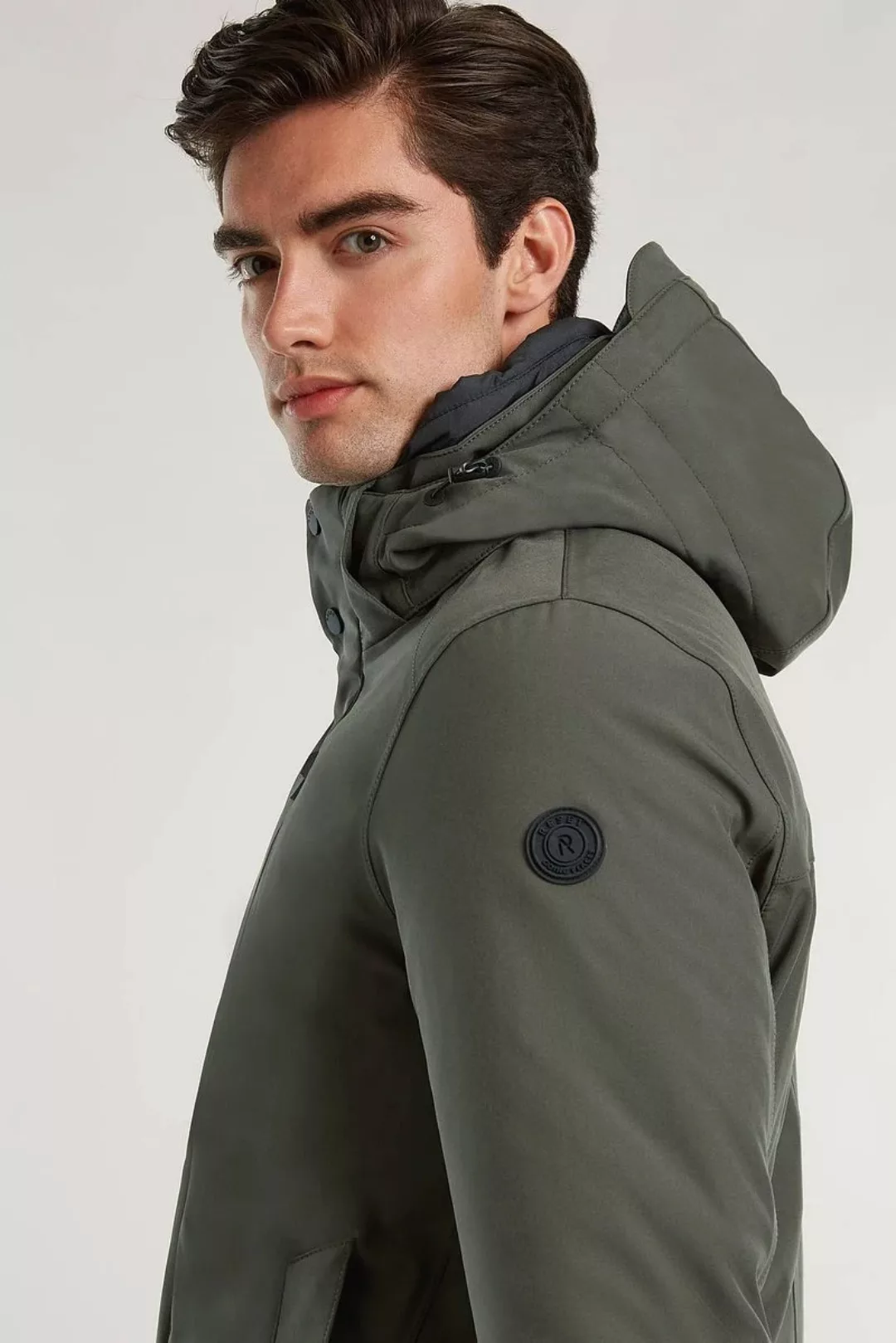 Reset Jacke Charleston Army Grün - Größe XL günstig online kaufen