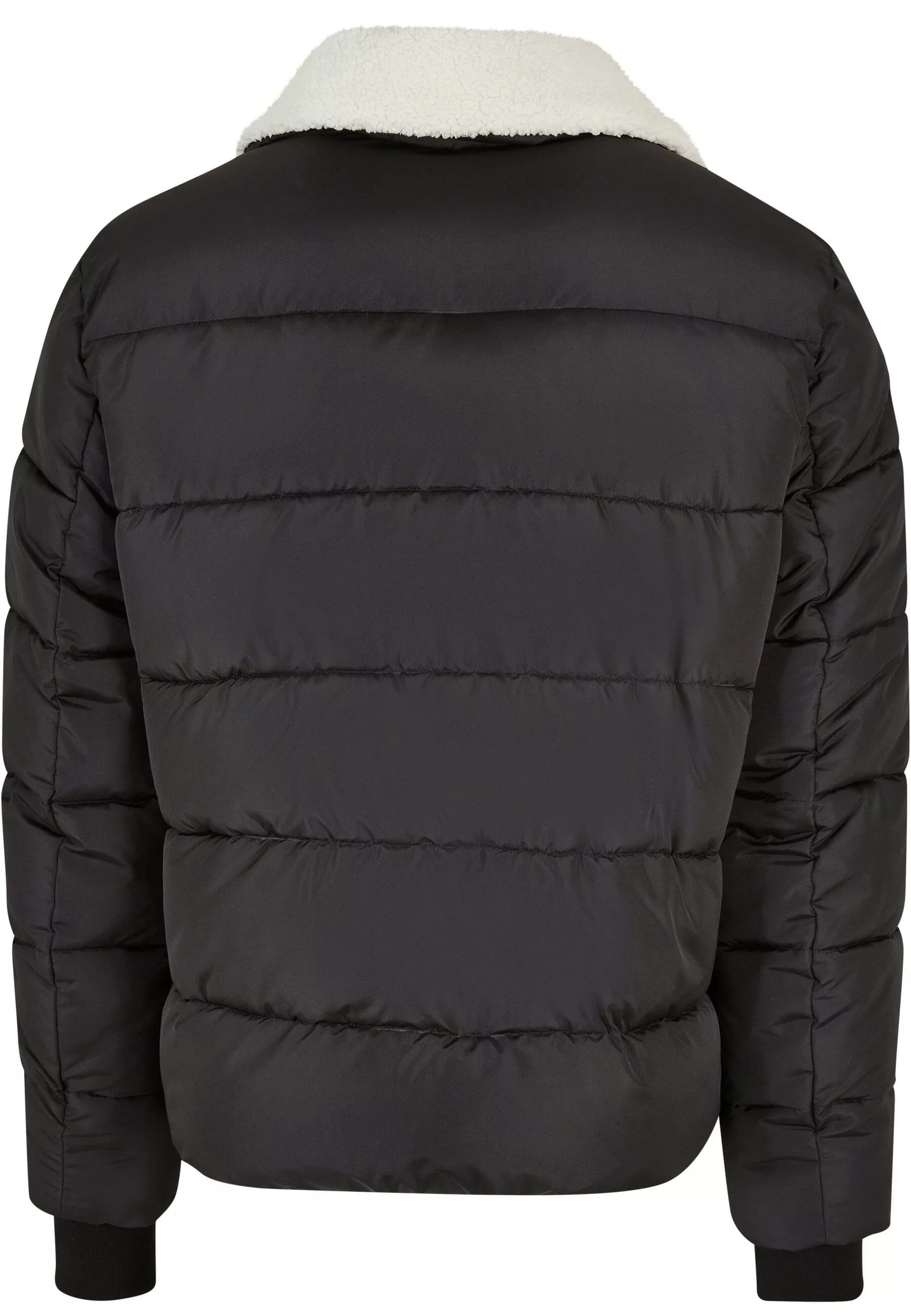 URBAN CLASSICS Winterjacke "Urban Classics Herren Sherpa Collar Padded Shir günstig online kaufen