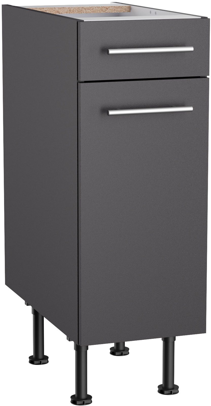 KOCHSTATION Unterschrank "KS-Bern2", Breite 30 cm, 1 Tür, 1 Schubkasten, 1 günstig online kaufen