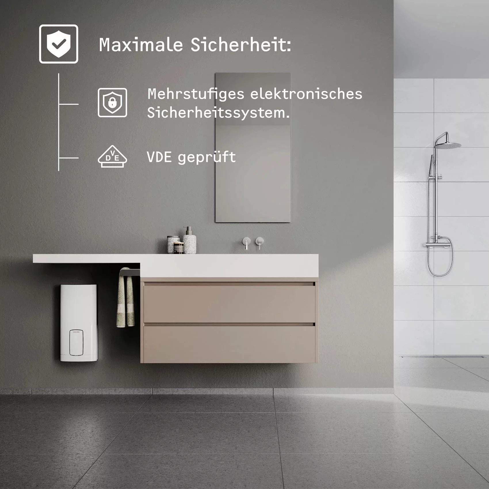 STIEBEL ELTRON Komfort-Durchlauferhitzer »HDB-E 18/21/24 Trend«, 2i Technol günstig online kaufen