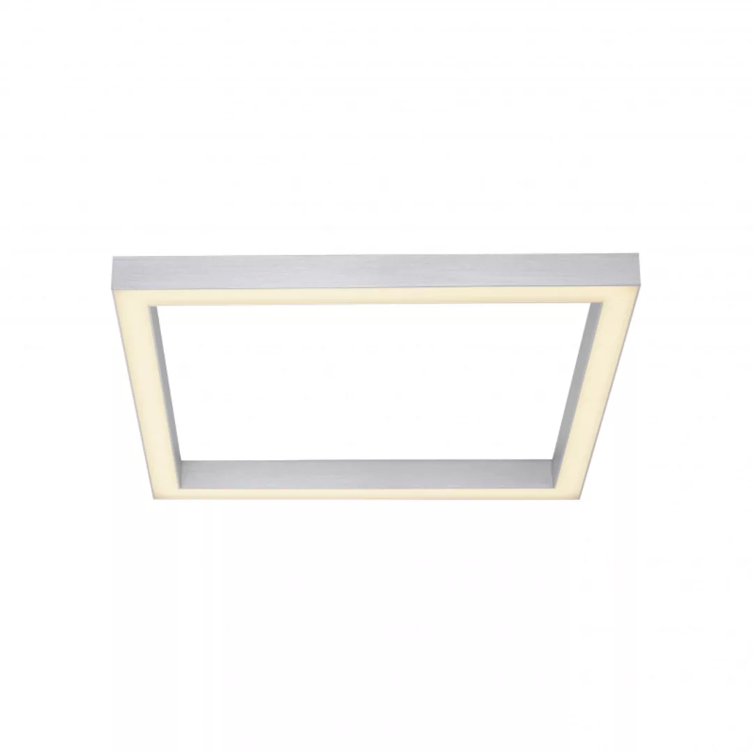 PURE Lines LED-Deckenleuchte quadratisch aluminium günstig online kaufen