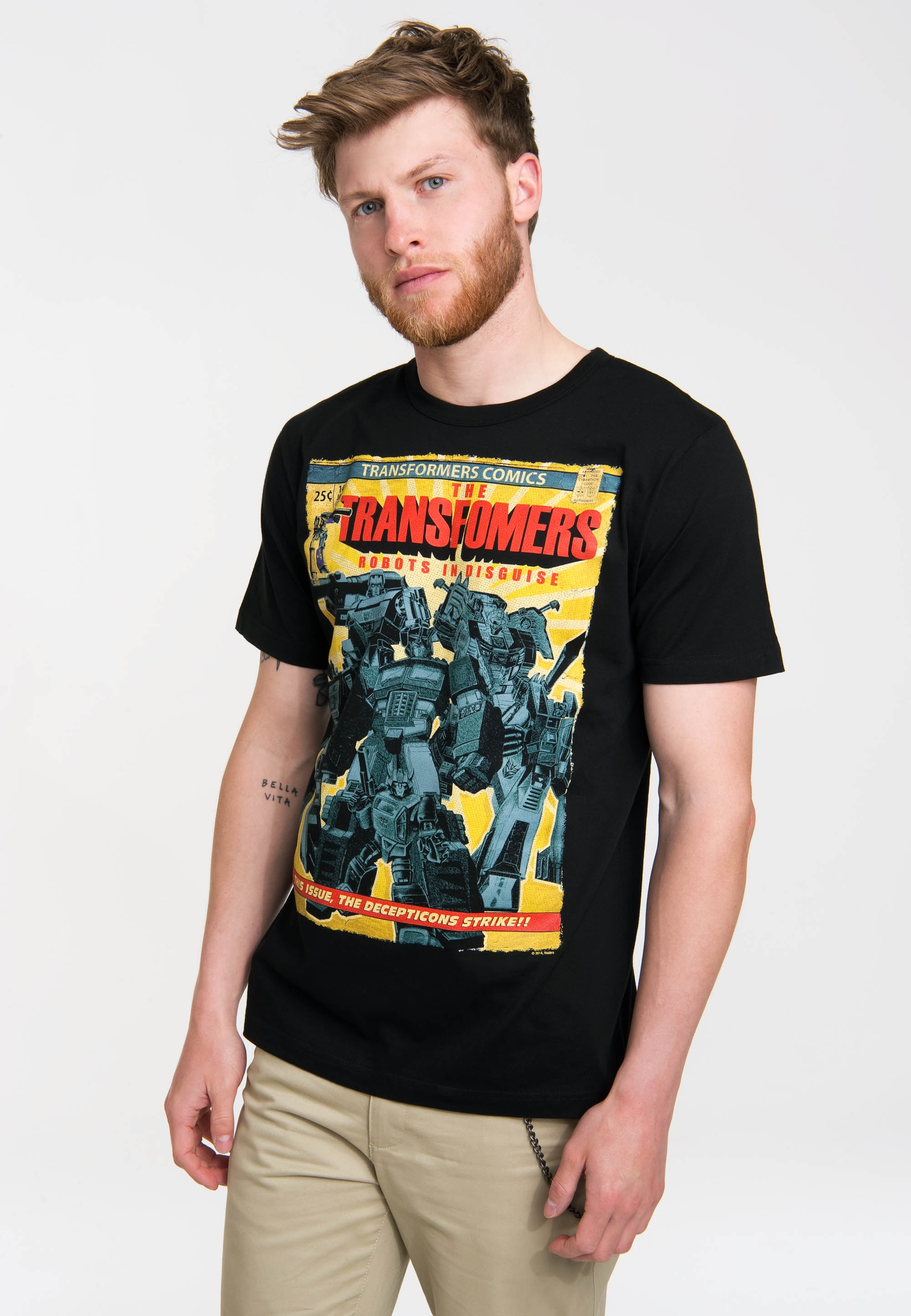 LOGOSHIRT T-Shirt "Transformers – Robots In Disguise", mit coolem Frontprin günstig online kaufen