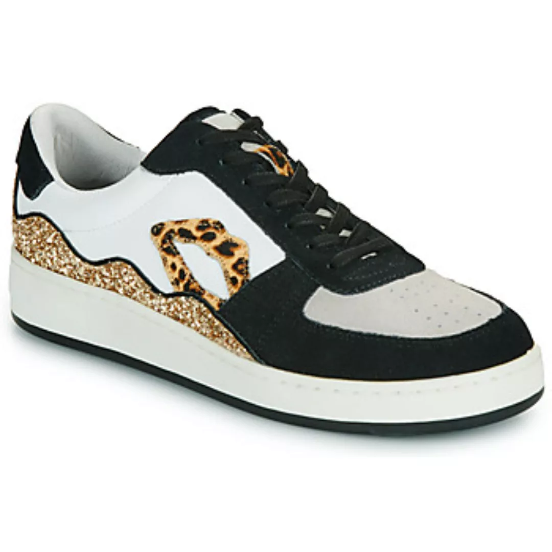 Bons baisers de Paname  Sneaker LOULOU BLANC NOIR LEOPARD günstig online kaufen