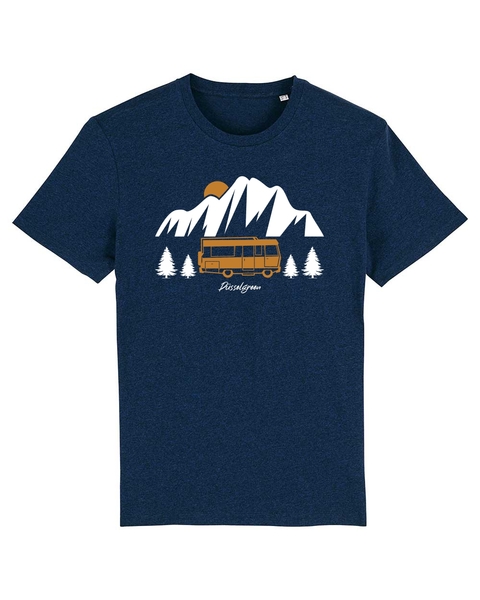 Camper, Wohnwagen, Berge, Vanlife Tshirt Aus Bio Baumwolle günstig online kaufen