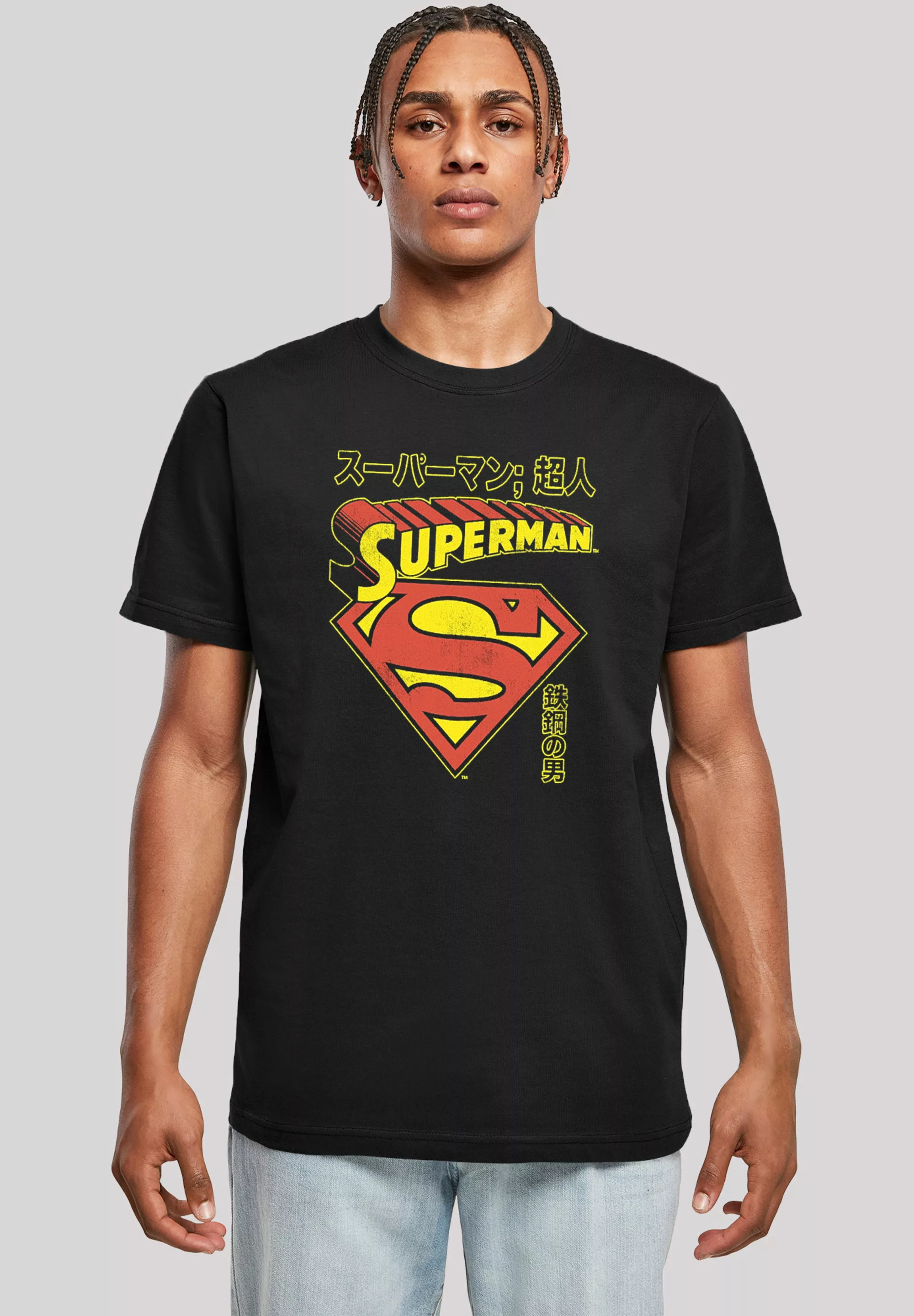 F4NT4STIC T-Shirt "DC Comics Superman Shield", Herren,Premium Merch,Regular günstig online kaufen