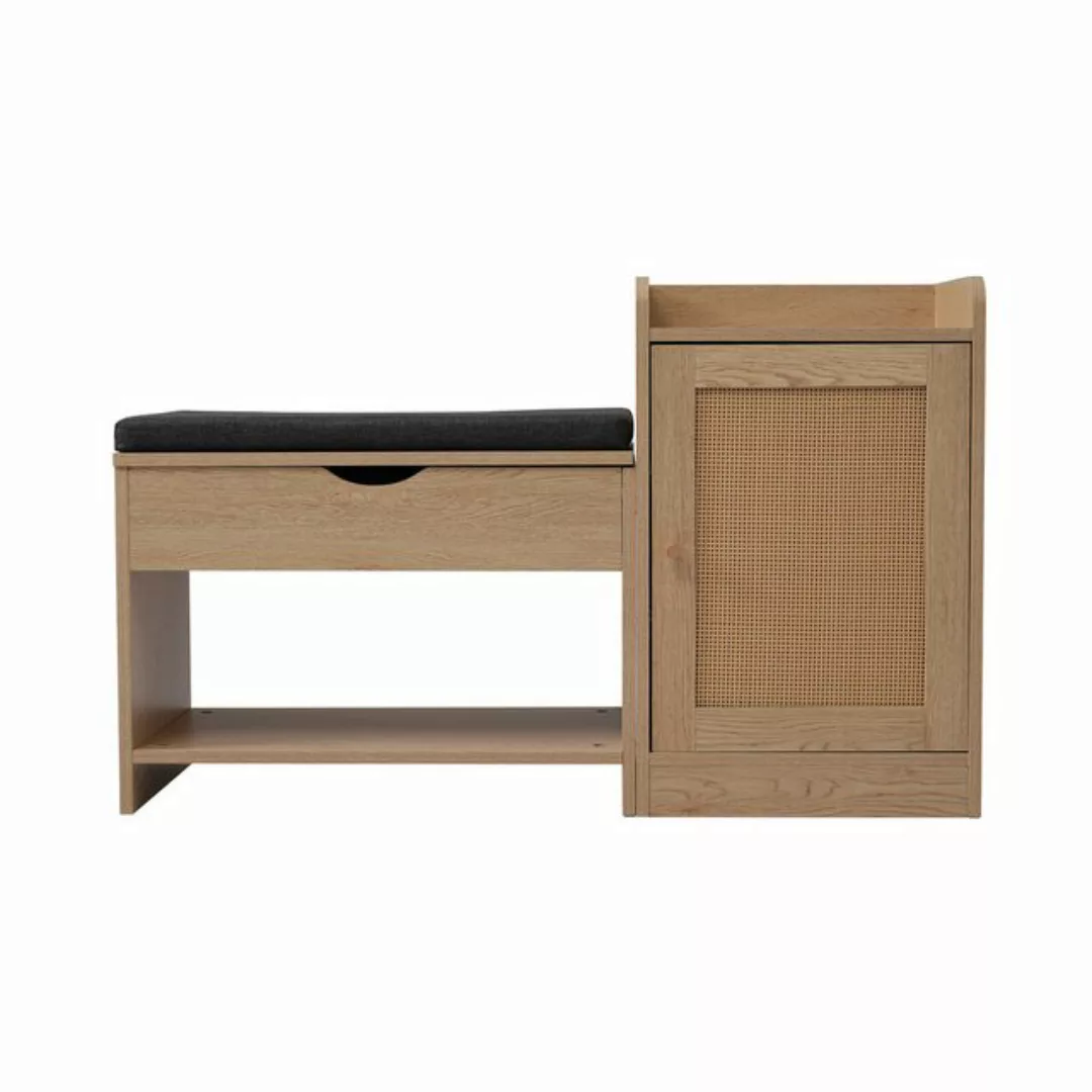 IDEASY Schuhschrank Schuhwechselhocker, 100*62,5*38 CM, (gewebte Schranktür günstig online kaufen