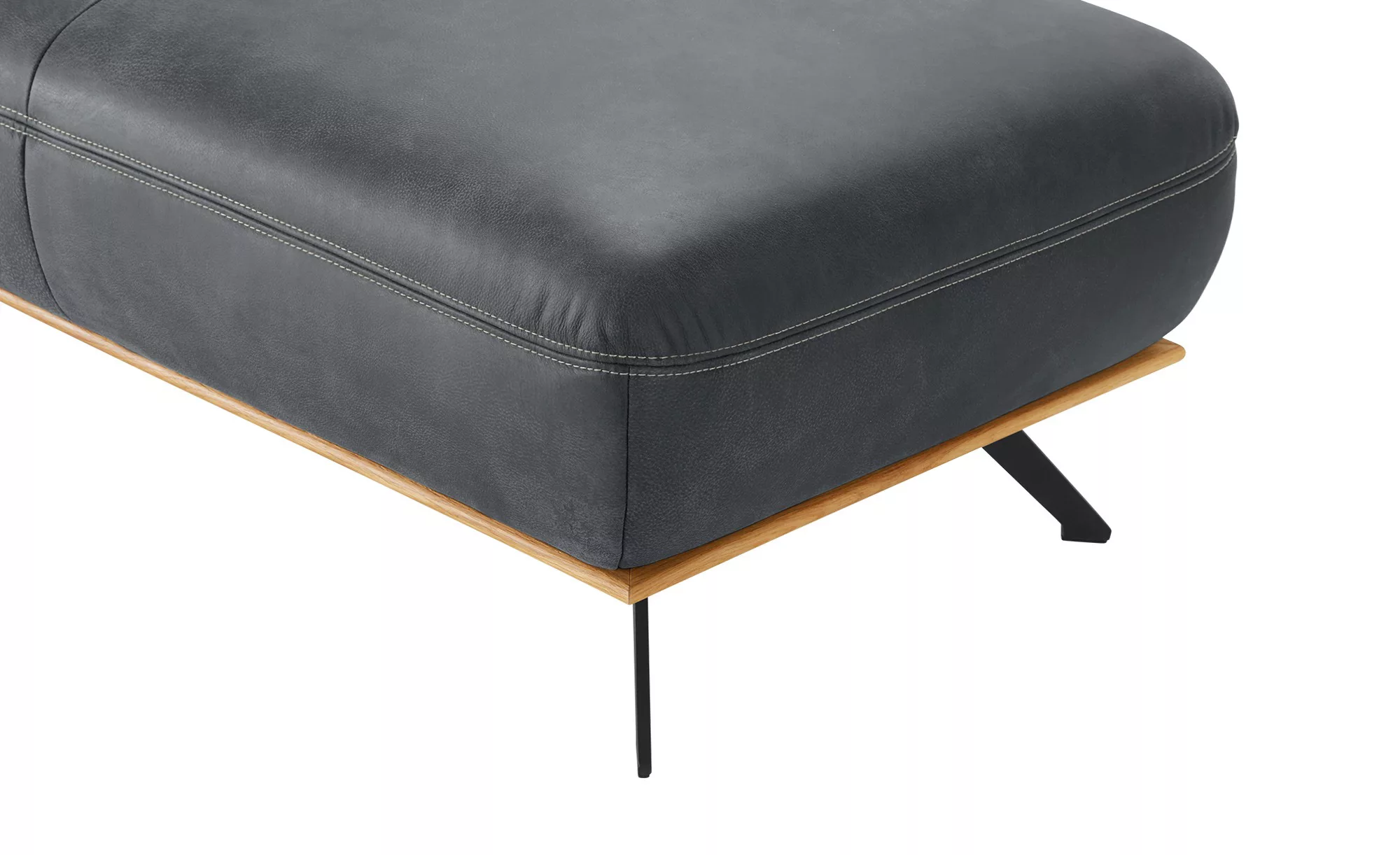 meinSofa Hocker  Fiona ¦ grau ¦ Maße (cm): B: 135 H: 43 T: 70 Polstermöbel günstig online kaufen