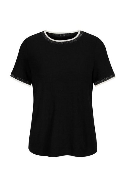 Rick by rick cardona T-Shirt RICK CARDONA Damen Designer-Shirt m. Kontrast- günstig online kaufen