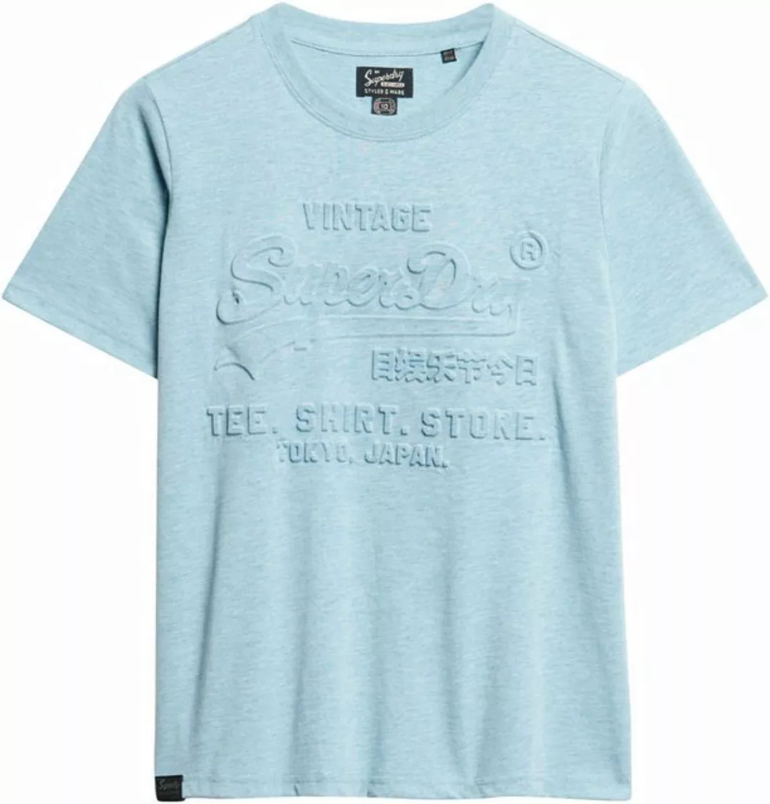 Superdry Print-Shirt EMBOSSED VL RELAXED TSHIRT günstig online kaufen