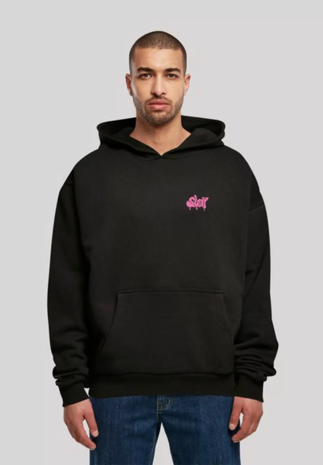 F4NT4STIC Kapuzenpullover "SLAY Jugenwort Pink", Print günstig online kaufen