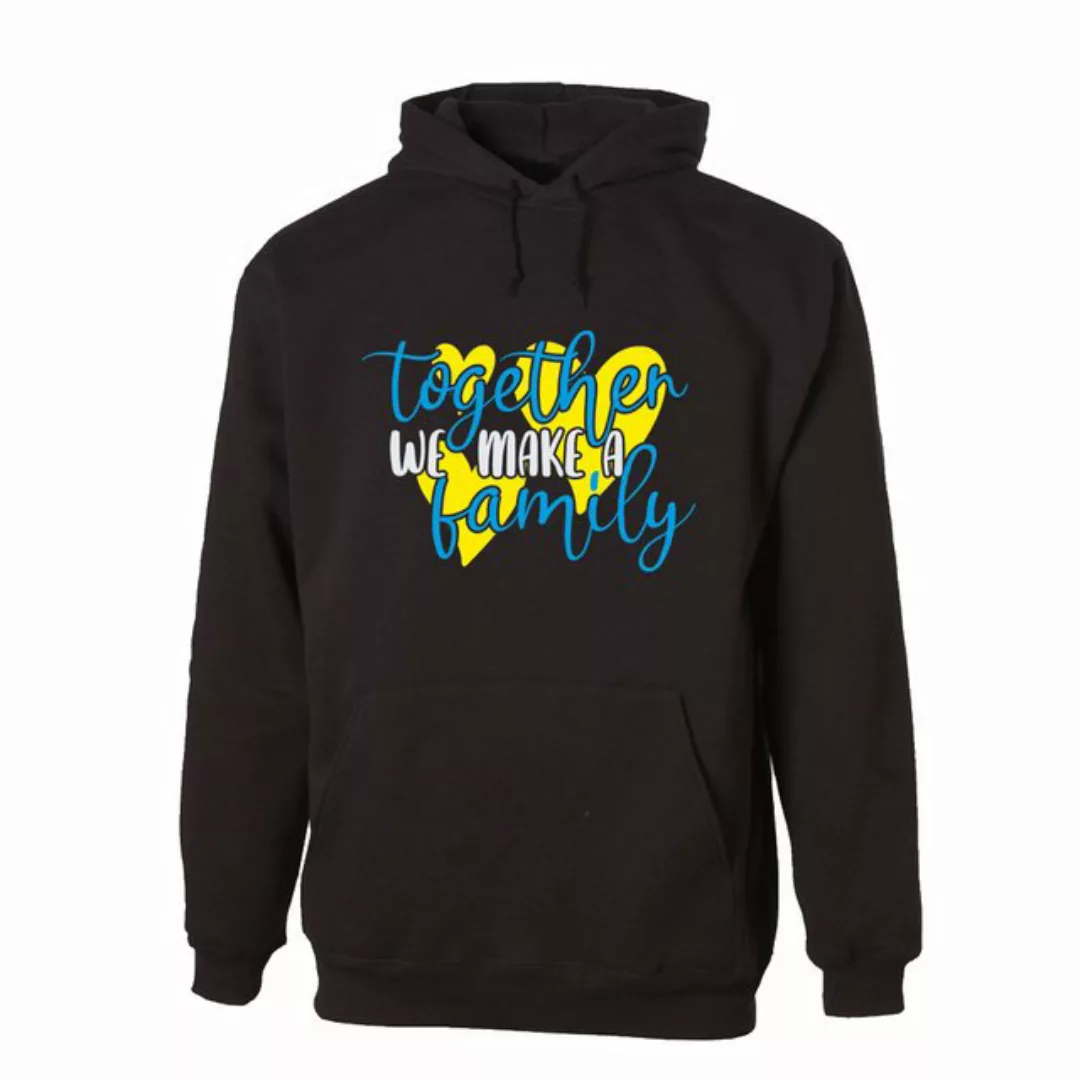 G-graphics Hoodie Together we make a family Unisex mit trendigem Frontprint günstig online kaufen