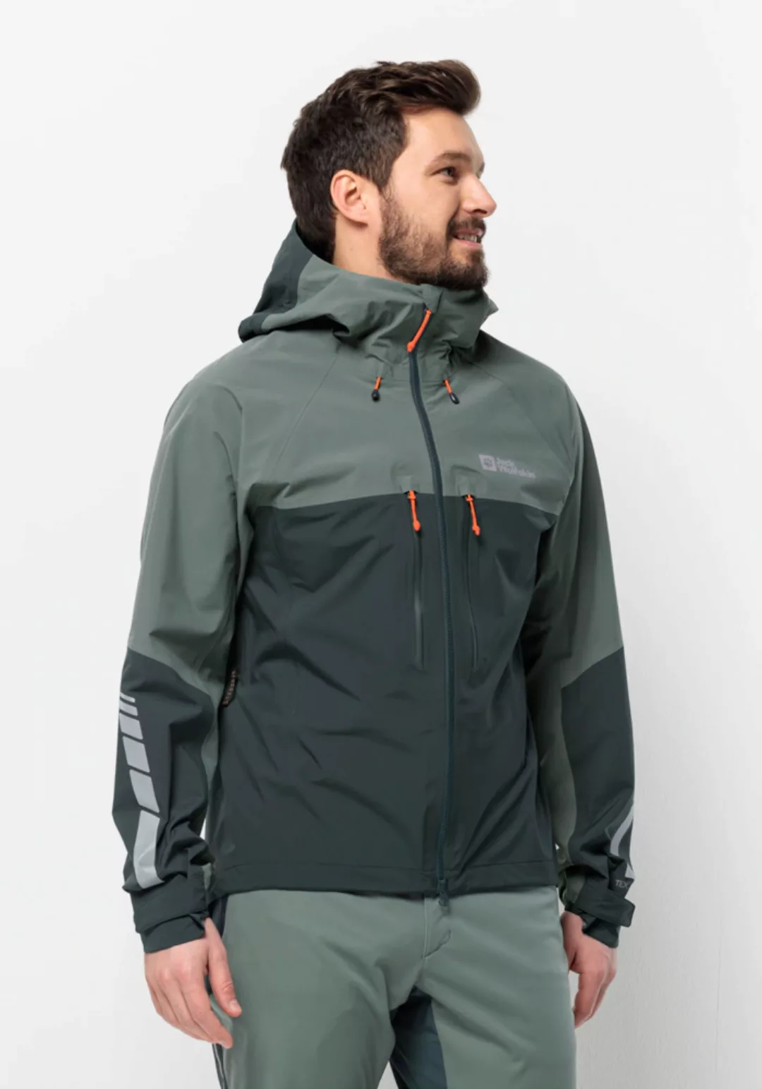 Jack Wolfskin Fahrradjacke "MOROBBIA 3L JKT M", mit Kapuze günstig online kaufen