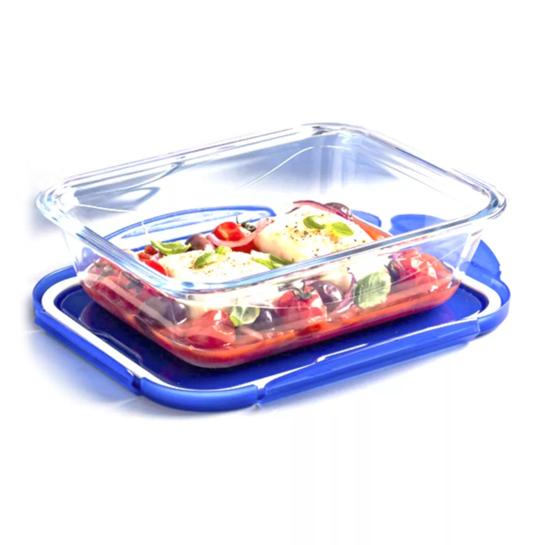 Lunchbox-set Pyrex Cook & Go Kristall Durchsichtig (3 X 0,8 L) günstig online kaufen
