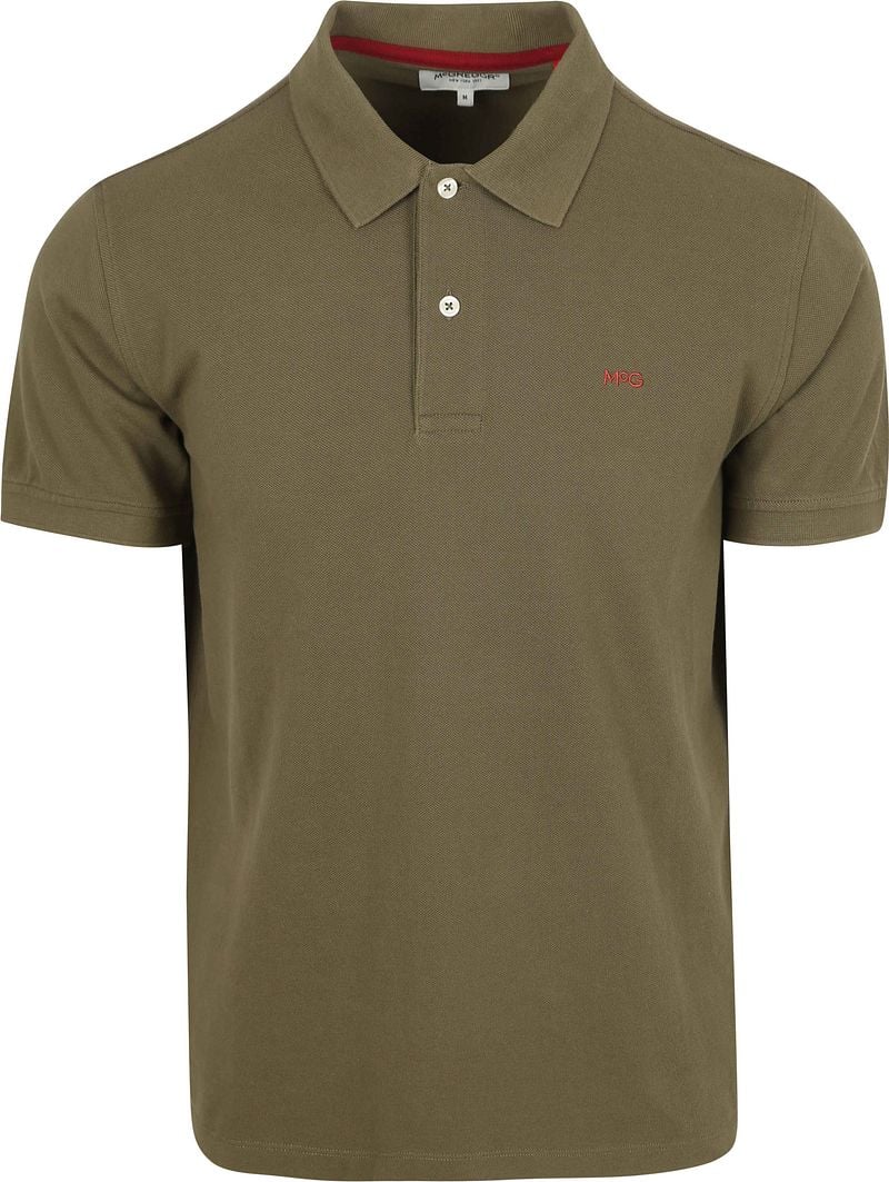 McGregor Piqué Poloshirt Olivgrün - Größe XL günstig online kaufen