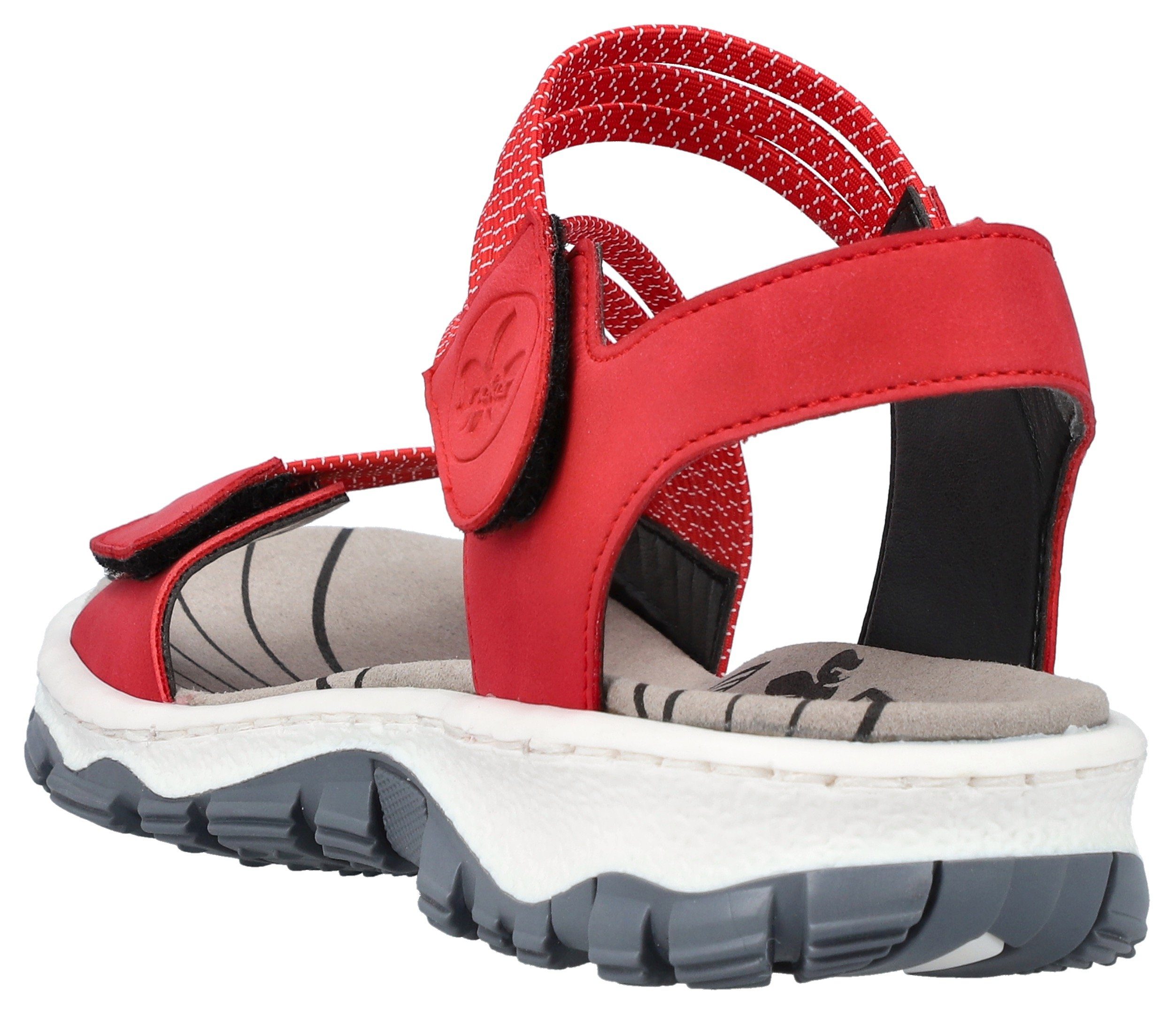 Rieker Riemchensandale, Sommerschuh, Sandalette, Klettschuh, im günstig online kaufen