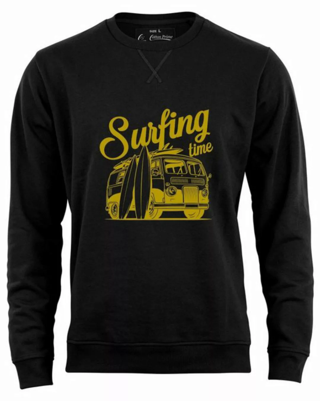 Cotton Prime® Hoodie Surfing Time mit weichem Innenfleece günstig online kaufen