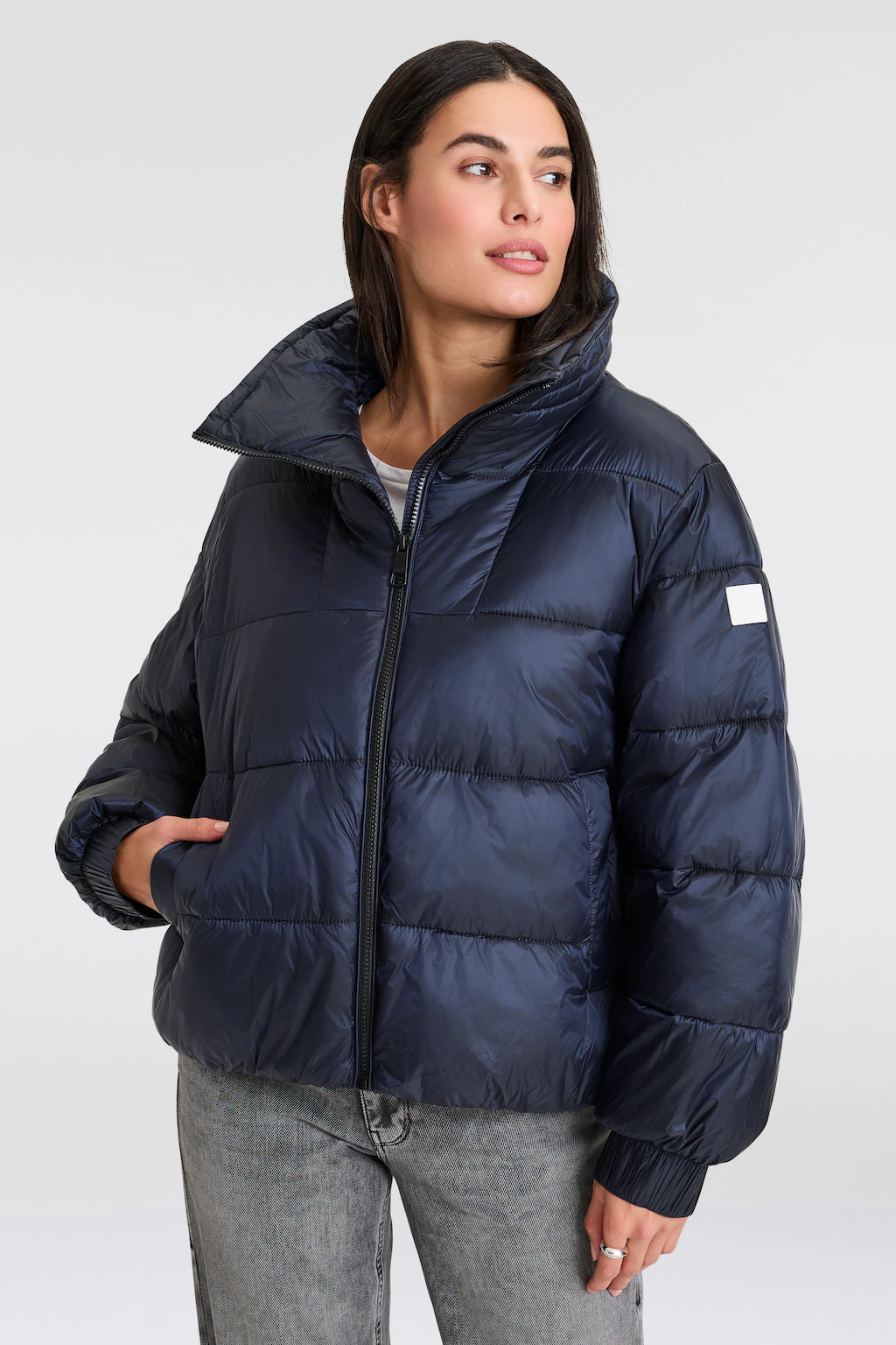 BOSS ORANGE Outdoorjacke "C Padina 10262827", mit gefüttertem Kragen günstig online kaufen