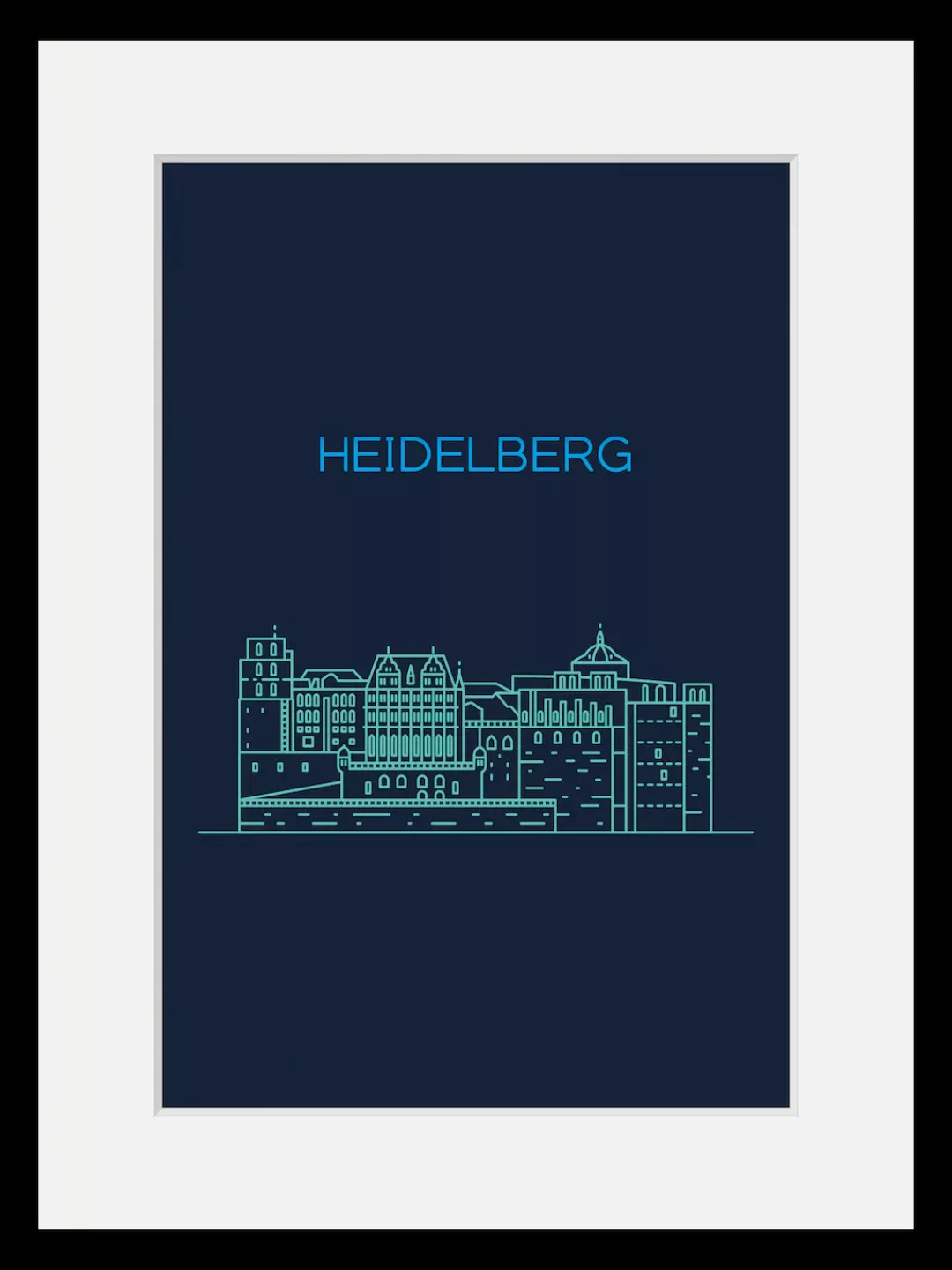 queence Bild »Heidelberg Sightseeing«, Städte, (1 St.) günstig online kaufen