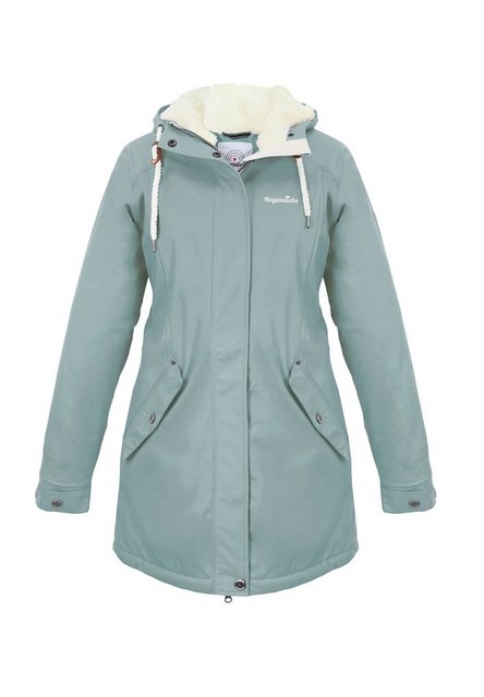 Regenliebe Winterjacke Friesennerz Regenparka mit Teddyfleece gefüttert günstig online kaufen