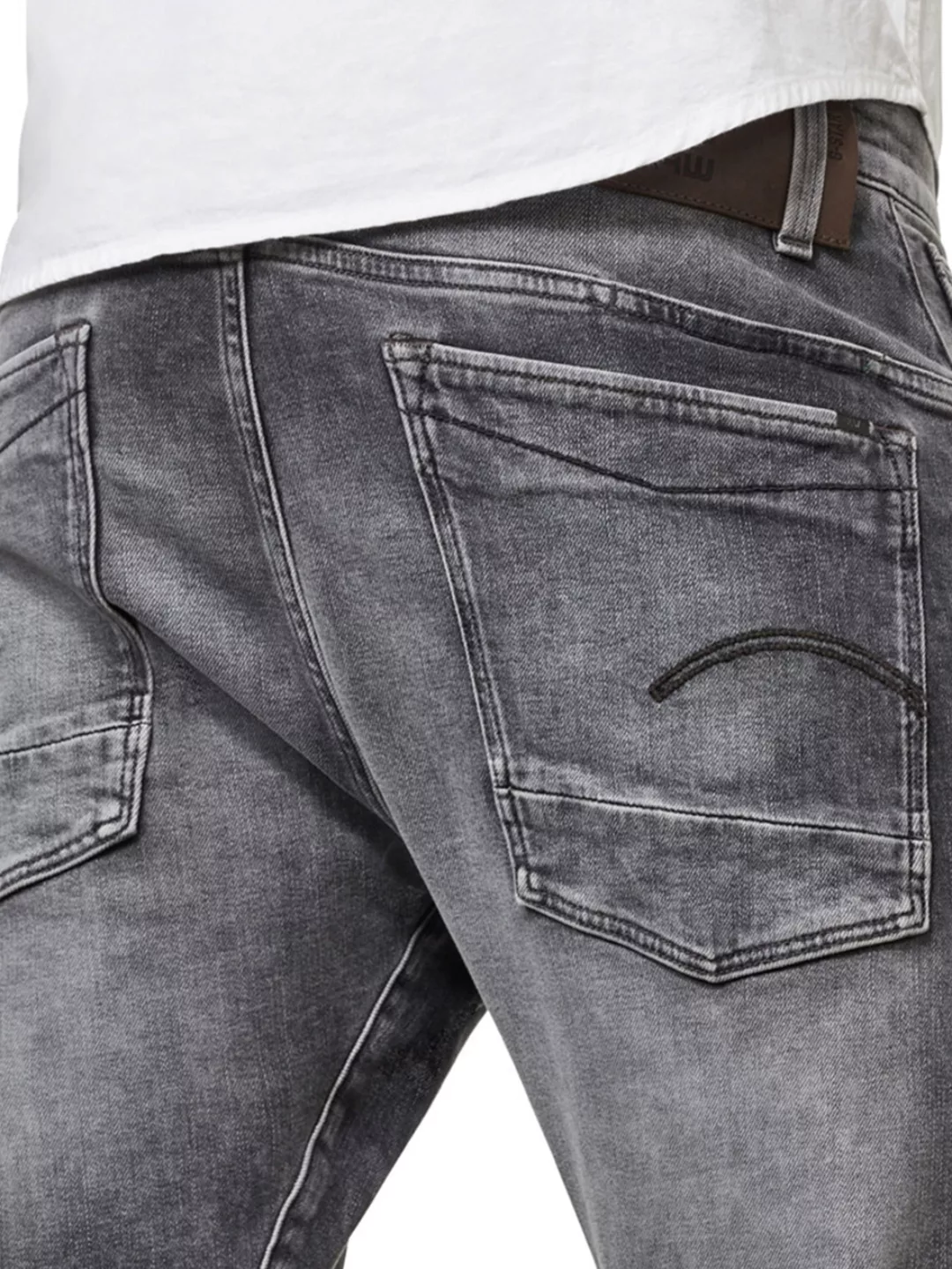 G-Star Herren Jeans Scutar 3D Slim Tapered - Grau - Vintage Basalt günstig online kaufen
