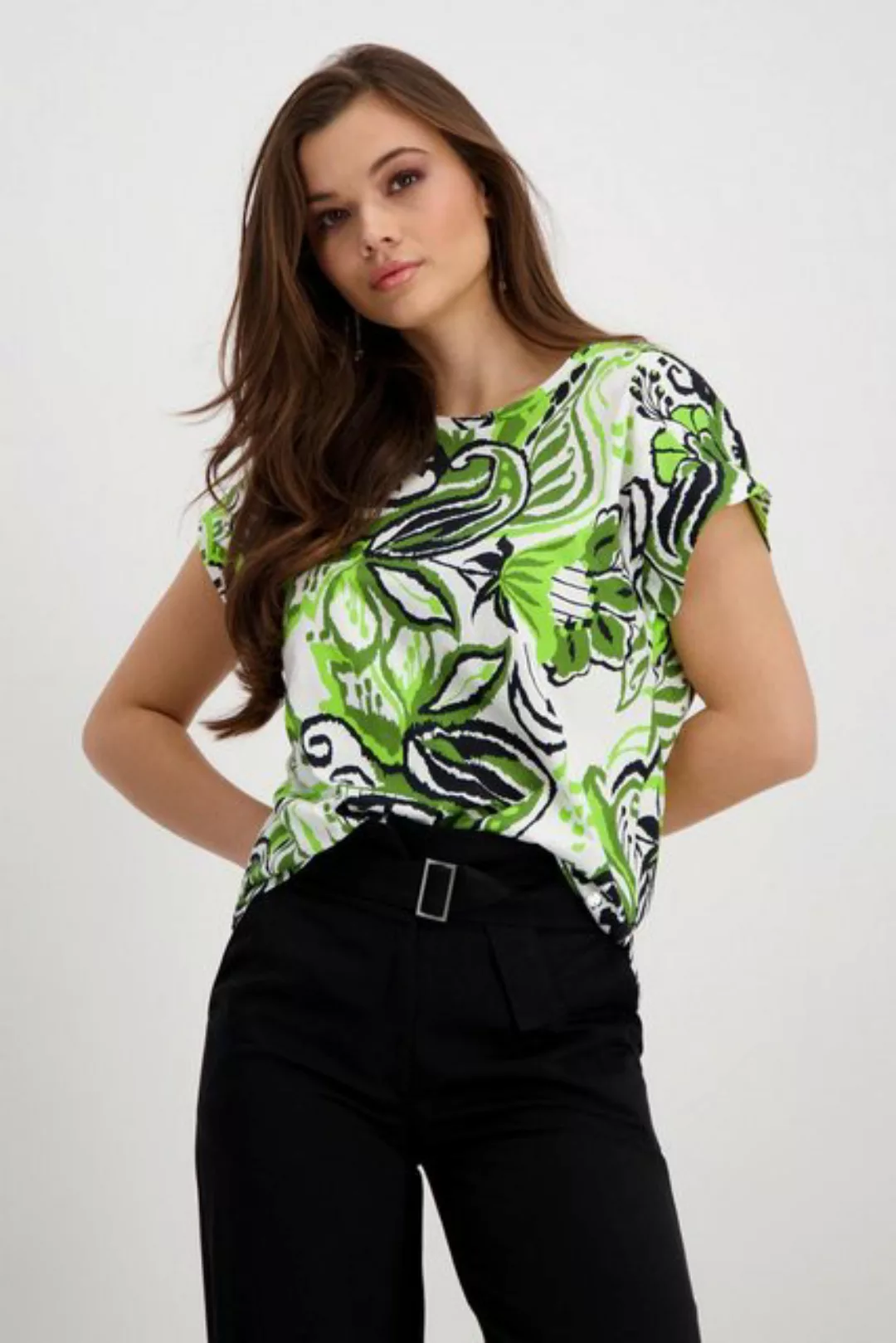 Monari T-Shirt mit Strass Steine günstig online kaufen
