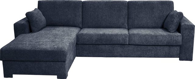 Home affaire Ecksofa "Roma "M" Matratzenhöhe 14 cm, Dauerschlaffunktion, mi günstig online kaufen