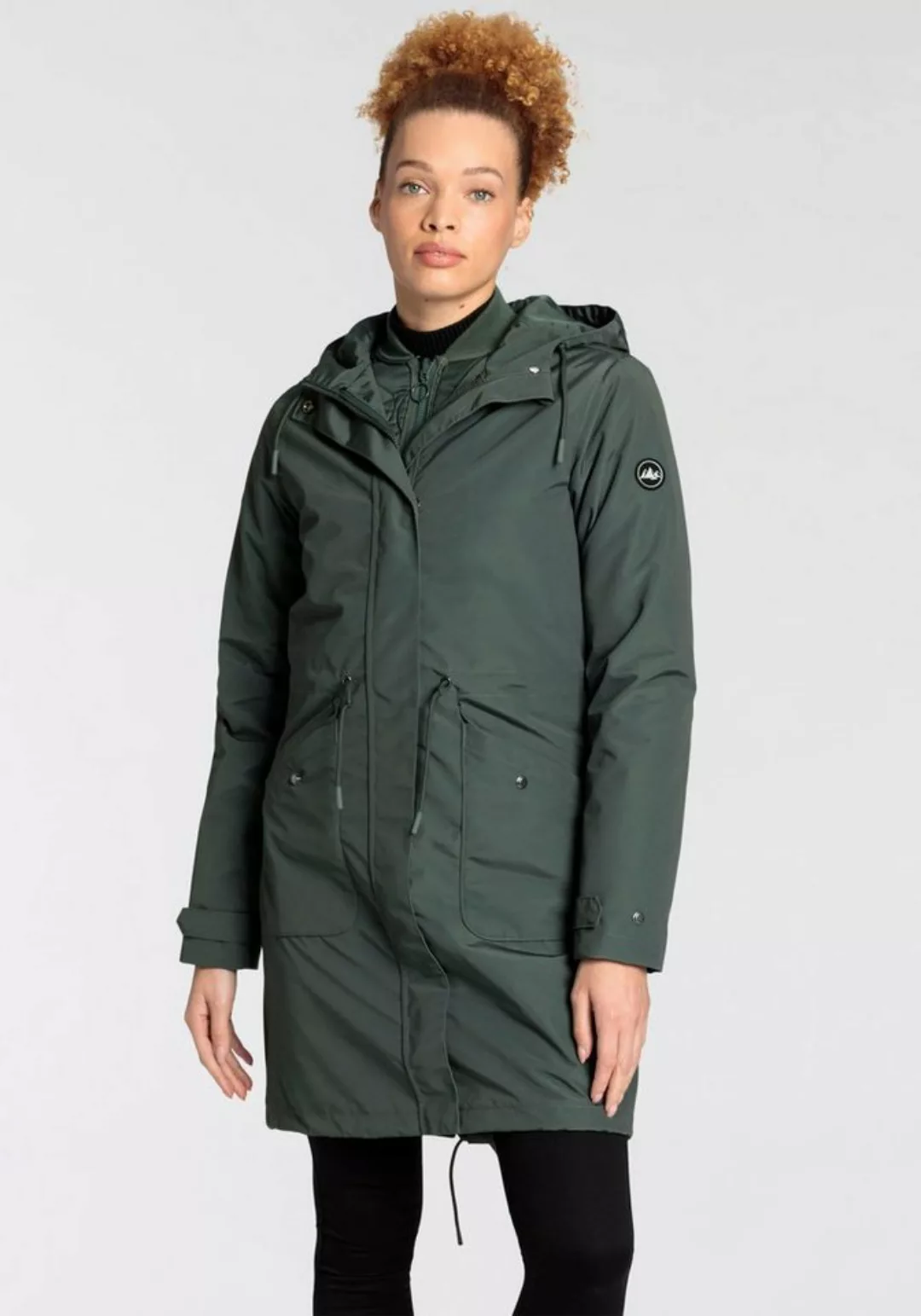 Polarino 3-in-1-Funktionsparka (2-St) Mit herausnehmbarer Steppjacke, wasse günstig online kaufen