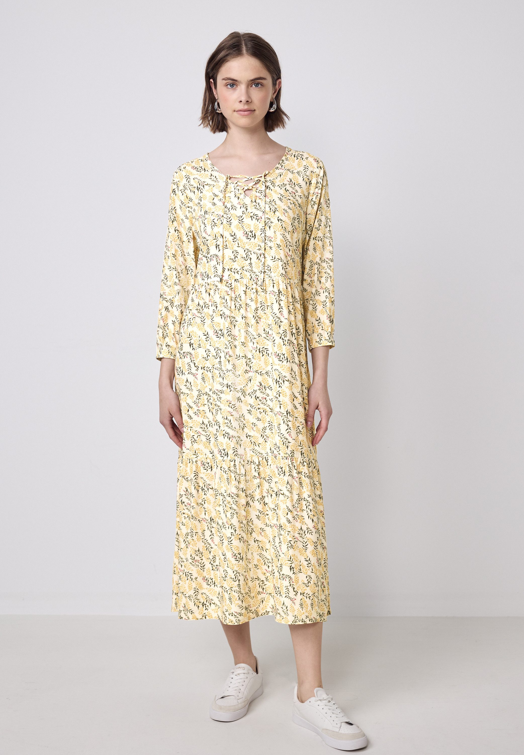 STREET ONE STUDIO Midikleid, mit allover Blumenprint günstig online kaufen