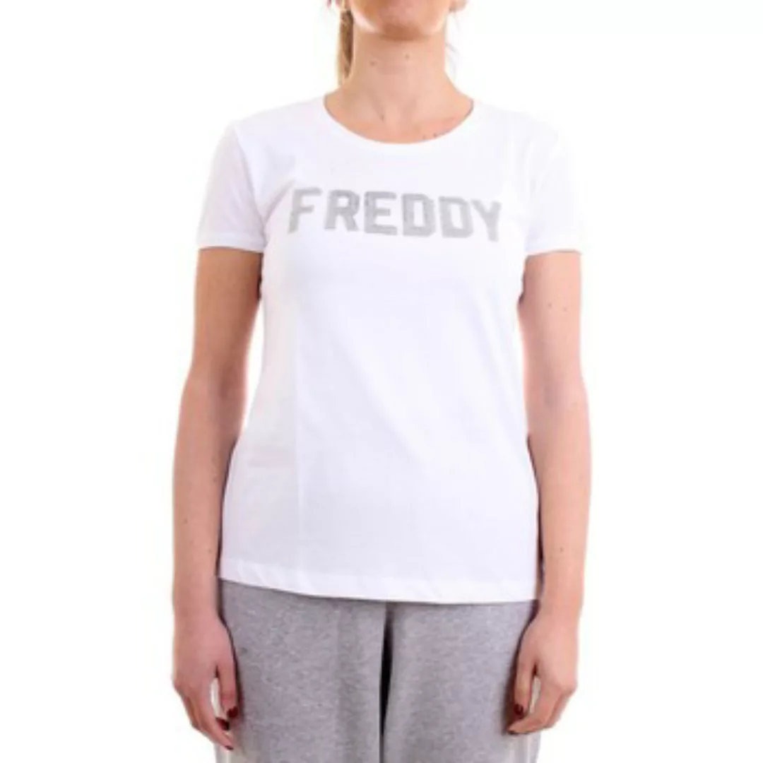 Freddy  T-Shirt S1WCLT1 T-Shirt/Polo Frau Weiß günstig online kaufen