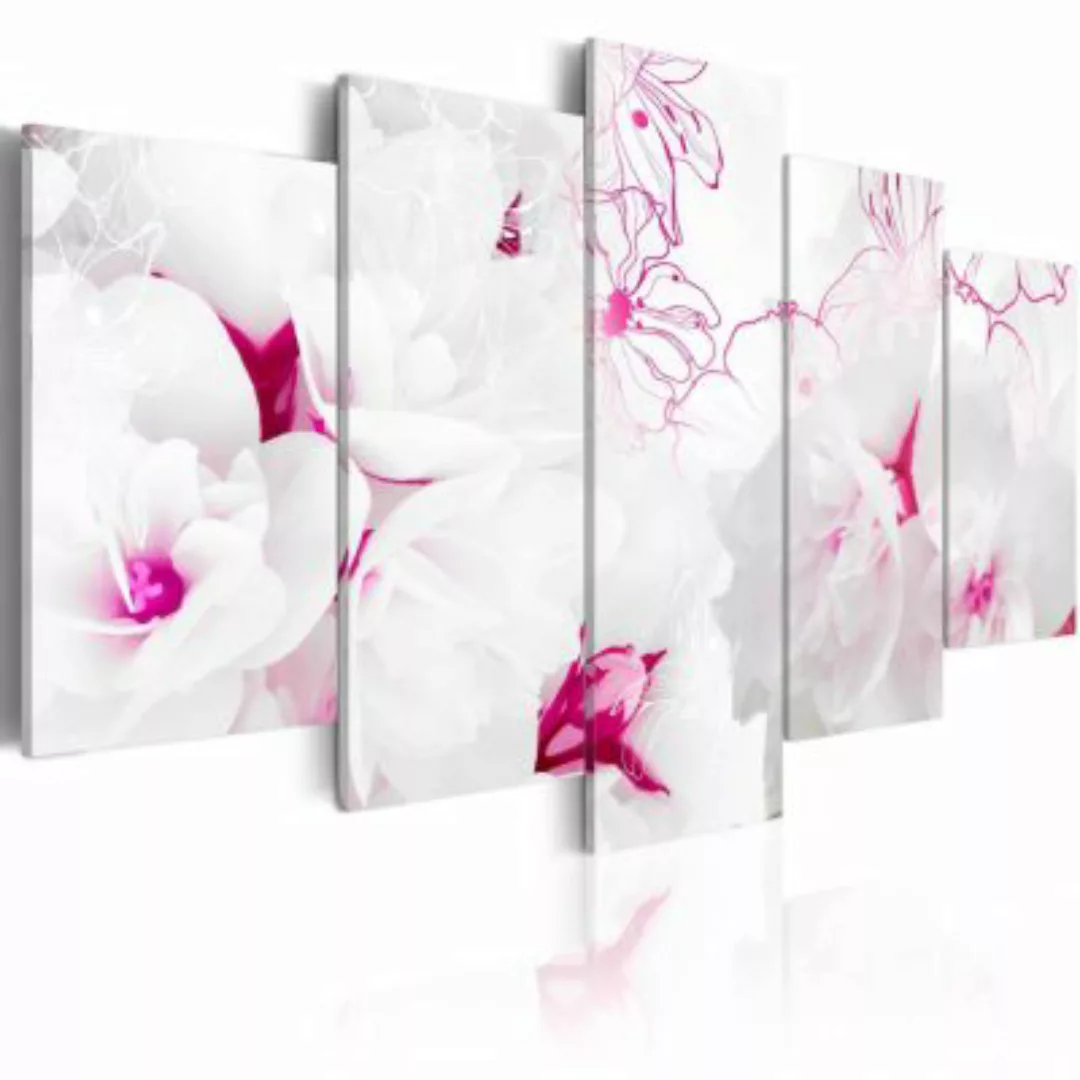 artgeist Wandbild Pink gossamer rosa/weiß Gr. 200 x 100 günstig online kaufen