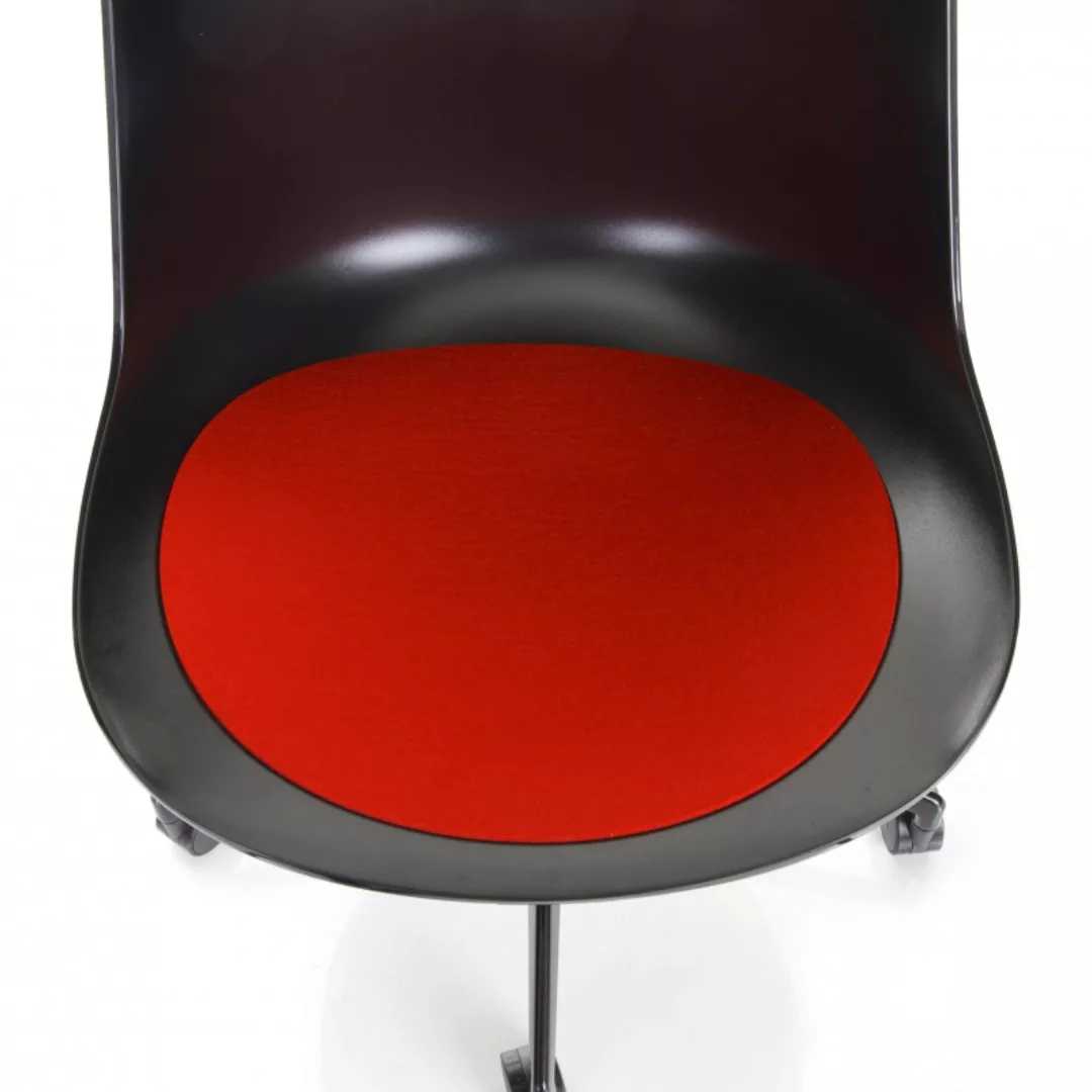 Hey-Sign - Flow Chair Sitzauflage antirutsch - rot/Filz in 5mm Stärke/LxBxH günstig online kaufen