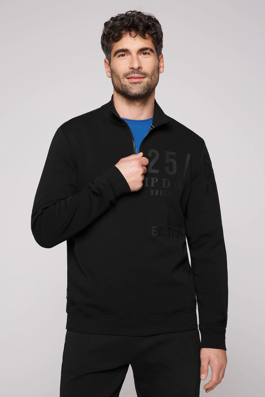 CAMP DAVID Sweatshirt, mit Marken-Schriftzug auf der Brust günstig online kaufen