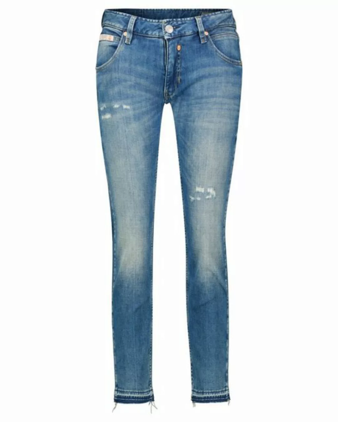 Herrlicher 5-Pocket-Jeans TOUCH CROPPED DESTROY CASHMERE TOUCH JEANS MIT BI günstig online kaufen