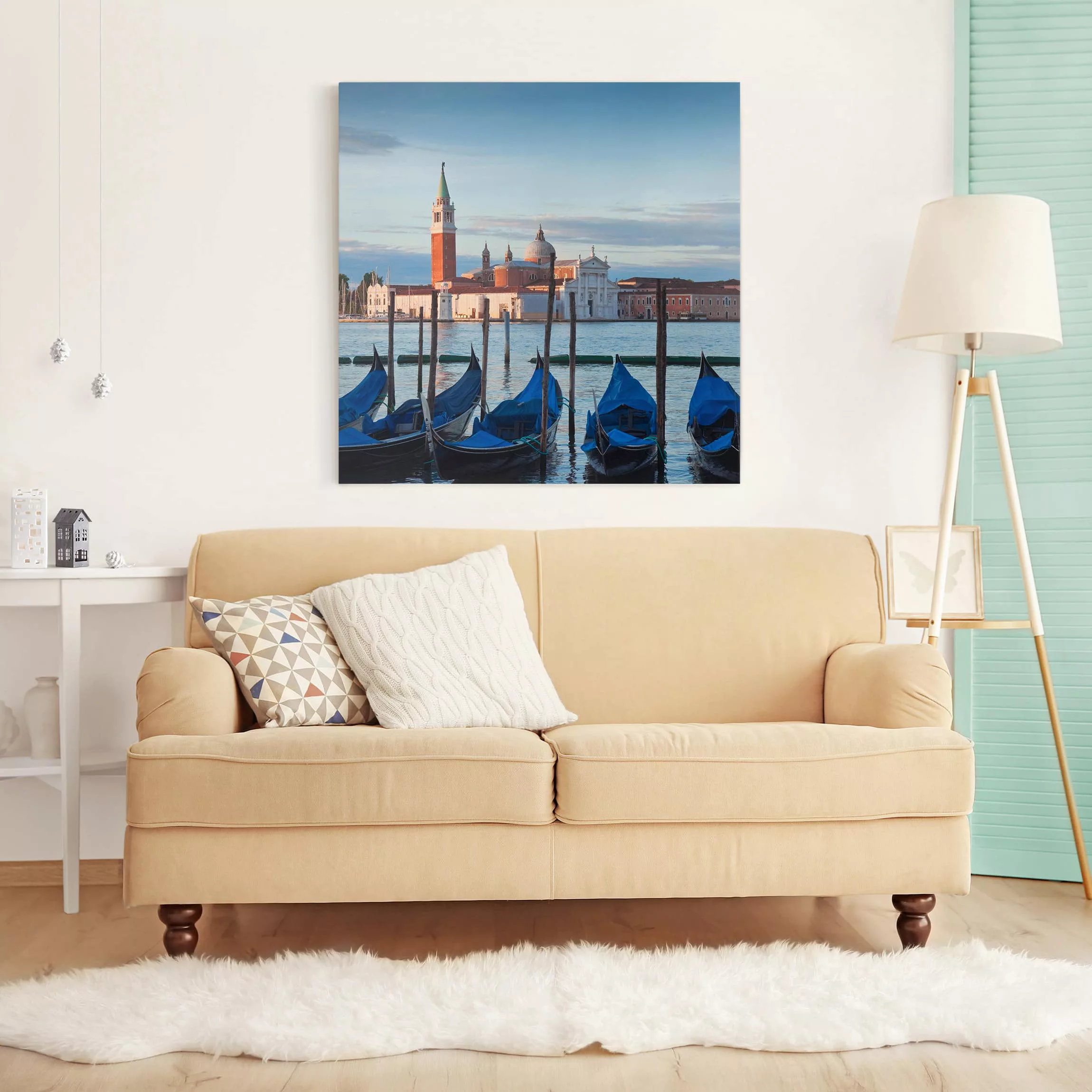 Leinwandbild Architektur & Skyline - Quadrat San Giorgio Venedig günstig online kaufen