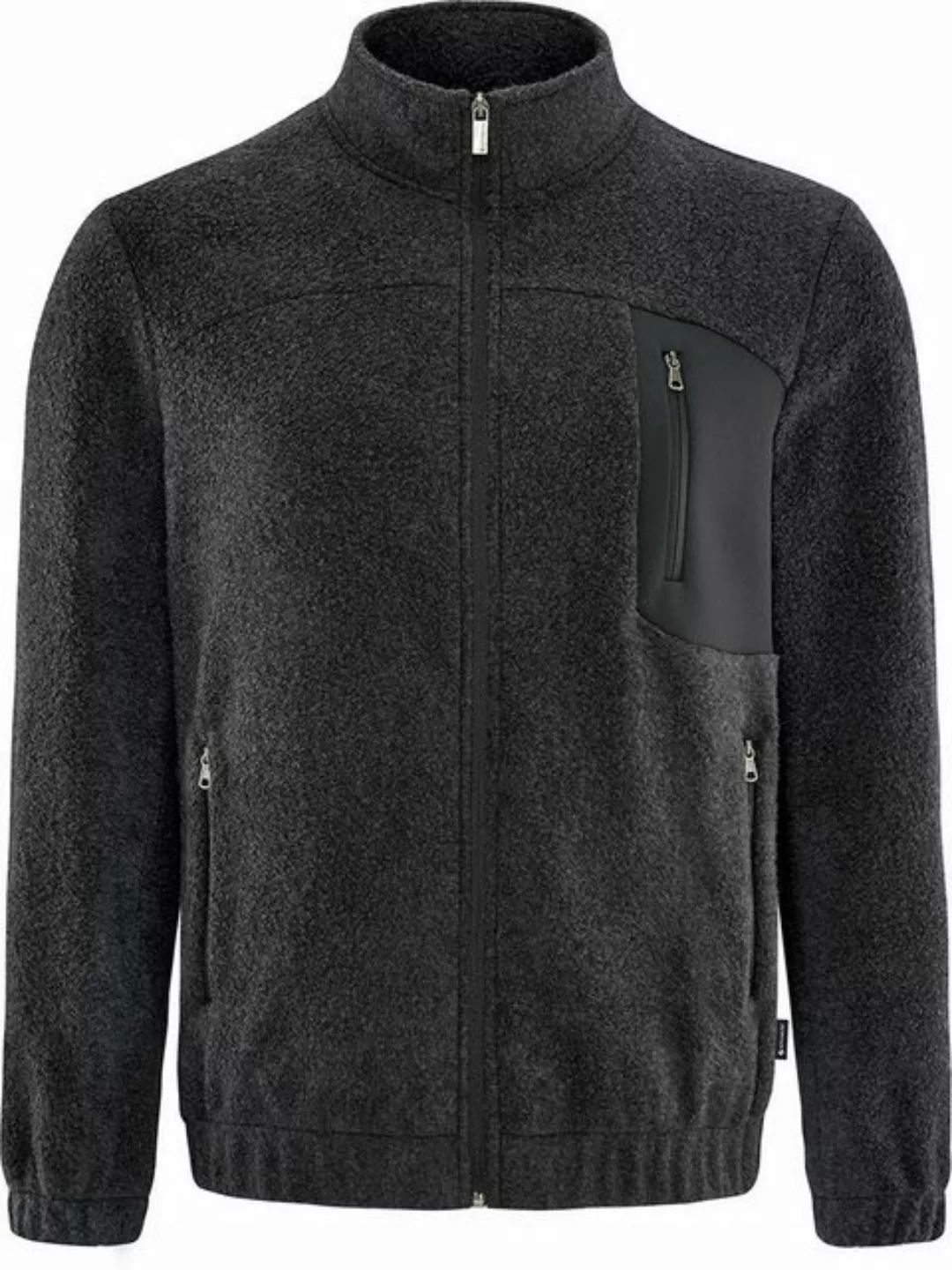 SCHNEIDER Sportswear Fleecejacke LORISM-JACKE Herren Jacke dunkelgrau-melie günstig online kaufen