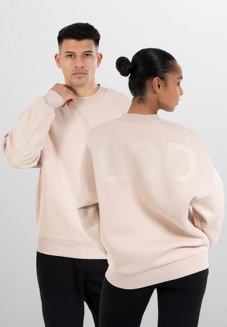 Smilodox Sweatshirt Brail Solid, Oversize Pullover mit großem Back Print St günstig online kaufen