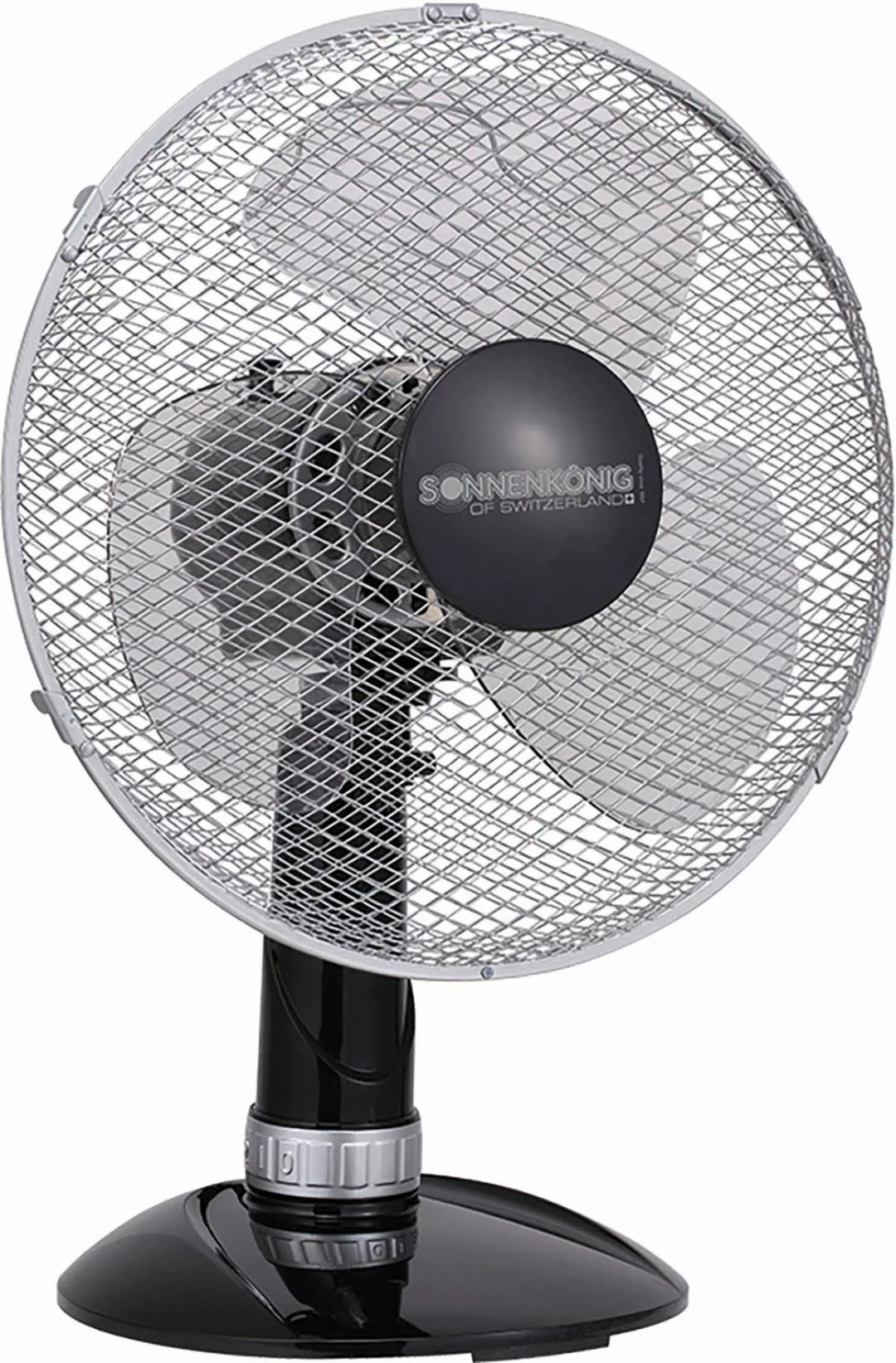 Sonnenkönig Tischventilator Black 12, Leistung 40W, günstig online kaufen