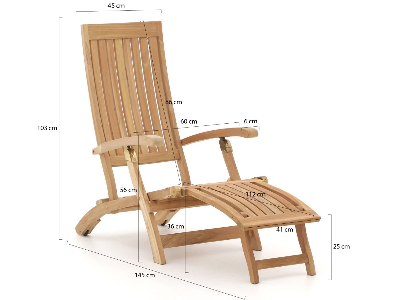 Sunyard Liverpool Deckchair günstig online kaufen