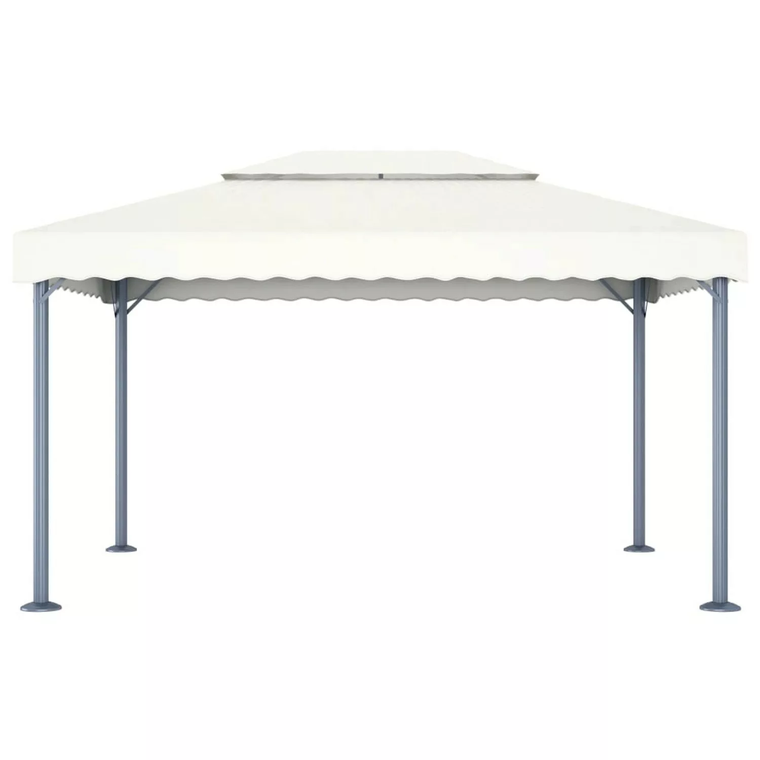 Pavillon 400 X 300 Cm Creme Aluminium günstig online kaufen