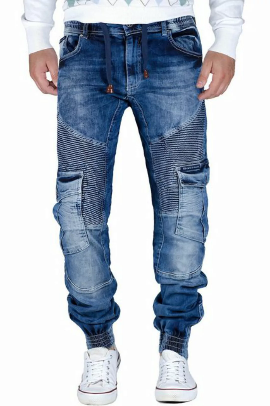 Cipo & Baxx 5-Pocket-Jeans Hose BA-CD446 BLAU W32/L32 (1-tlg) 5-Pocket-Styl günstig online kaufen
