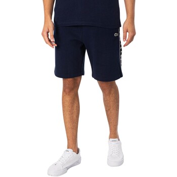 Lacoste  Shorts Sweatshorts mit Logostreifen günstig online kaufen