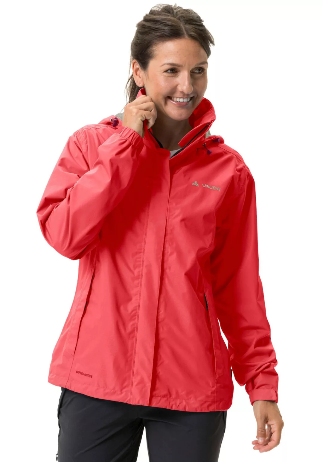 VAUDE Outdoorjacke "WOMENS ESCAPE LIGHT JACKET", (1 St.), mit Kapuze günstig online kaufen