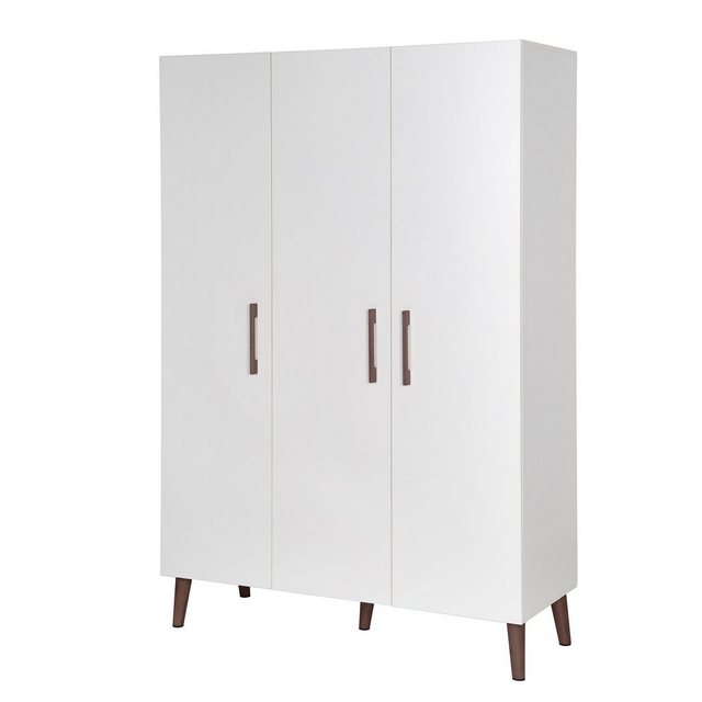 roba® Kinderkleiderschrank Max 3-türiger Schrank für Kinderzimmer - Füße & günstig online kaufen