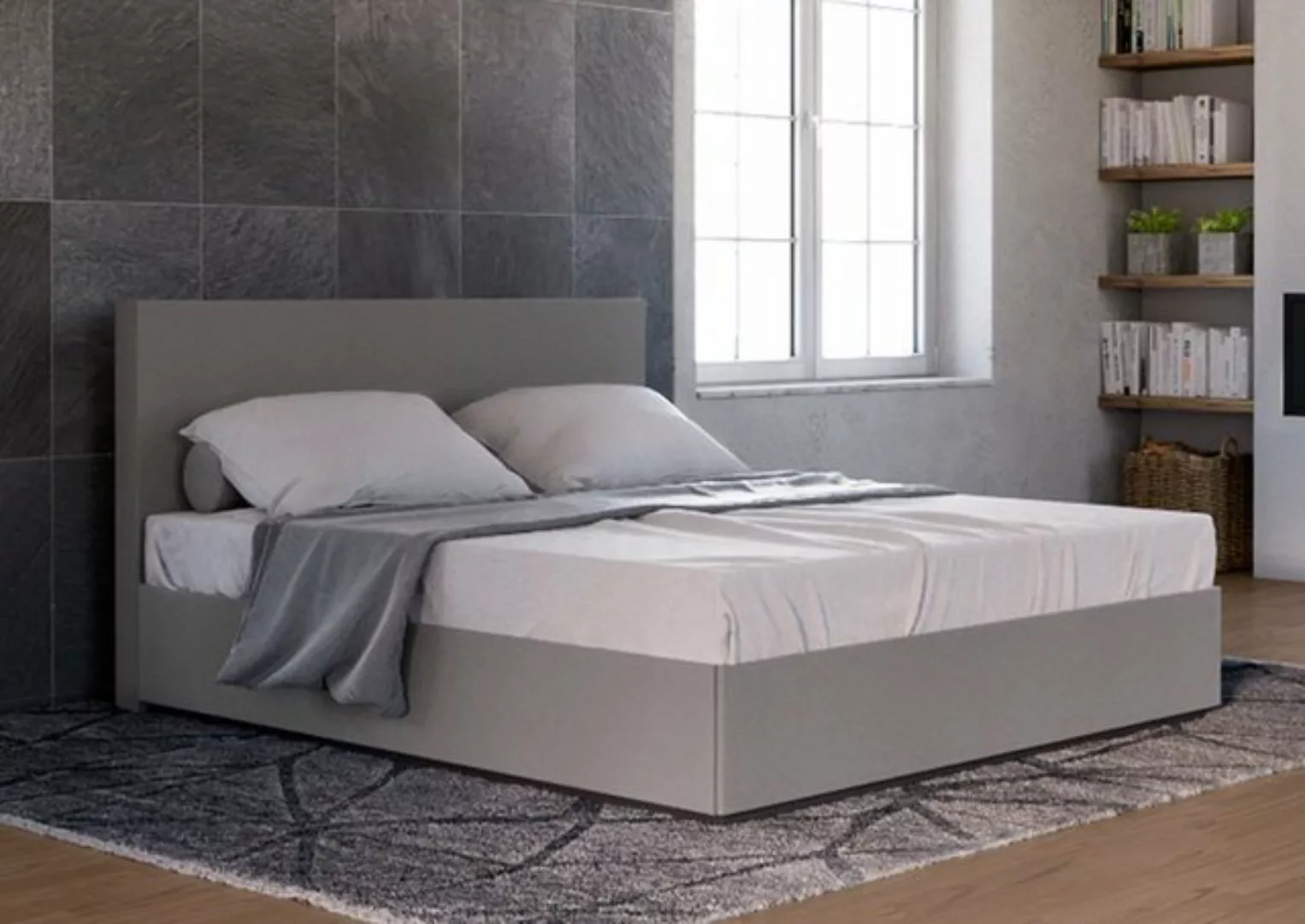 Wasserbett New York im Boxspring-Look, bellvita, mit Energiesparheizung, mi günstig online kaufen